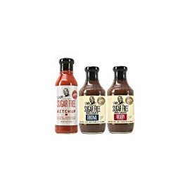 LIMITED EDITION - G Hughes Sugar Free Ketchup 13 oz Original Sugar Free BBQ Sauce 18 oz Sugar Free Hickory BBQ Suace 18 oz