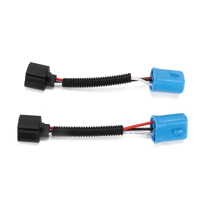 9007 Male to H13 Female Headlight Fog Light Adapter F250