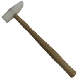 Jewellers Tools 25mm NYLON HAMMER (WEDGE) : Non Marring Face Wedge Head Repouse Doming Hammer Craft Tool (195)
