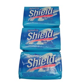Shield Vintage 1992 Shield Deodorant Bar Soap Blue Surf Scent 5 oz. each Lot of 3 NOS