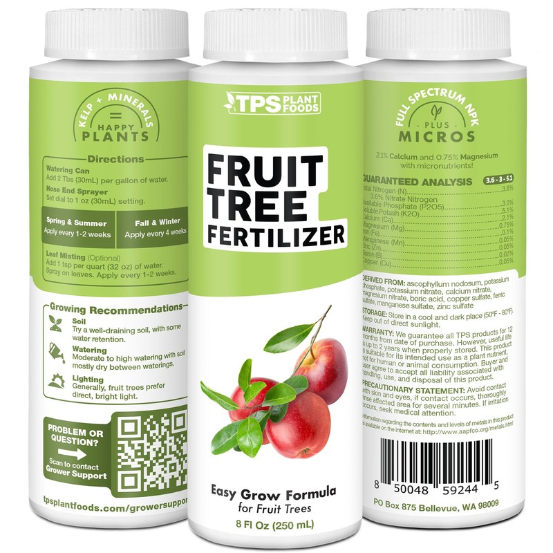 TPS NUTRIENTS Fruit Tree Fertilizer for All Fruit Trees Peach,
