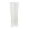 White 135° InternalCorner Trim for PVC-u Plastic Fascia Capping Board
