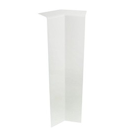 White 135° InternalCorner Trim for PVC-u Plastic Fascia Capping Board