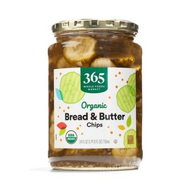 365 by Whole Foods Market, Organic Bread And Butter Pickles, 24 Fl Oz