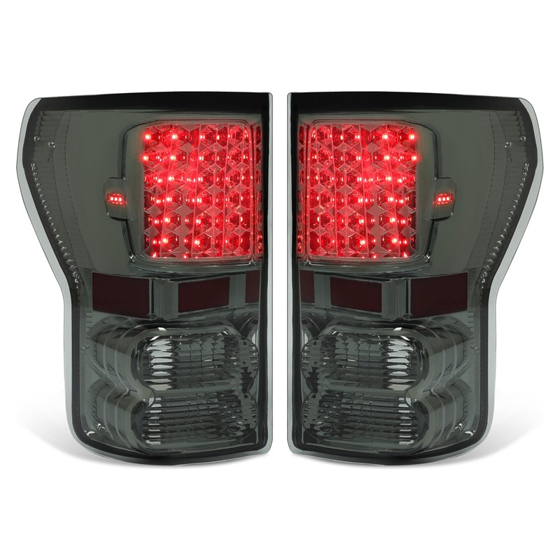 HECASA Tail Lights Compatible with 2007-2013 Toyota Tundra Pickup Truck