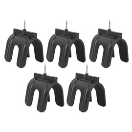 5Pack Drywall Outlet Marker,Installation Easy Drywall Marking Tool for Electrical Outlets Electric Wire Protection Made with Strong ABS Plastic(Black)