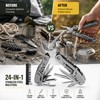24-in-1 Multitool for Camping & Everyday Repairs – Folding Pliers