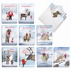The Best Card Company - 20 Animal Christmas Cards Bulk