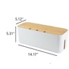 Cable Management Box, Cord Organiser Box, Hide and Hide Power
