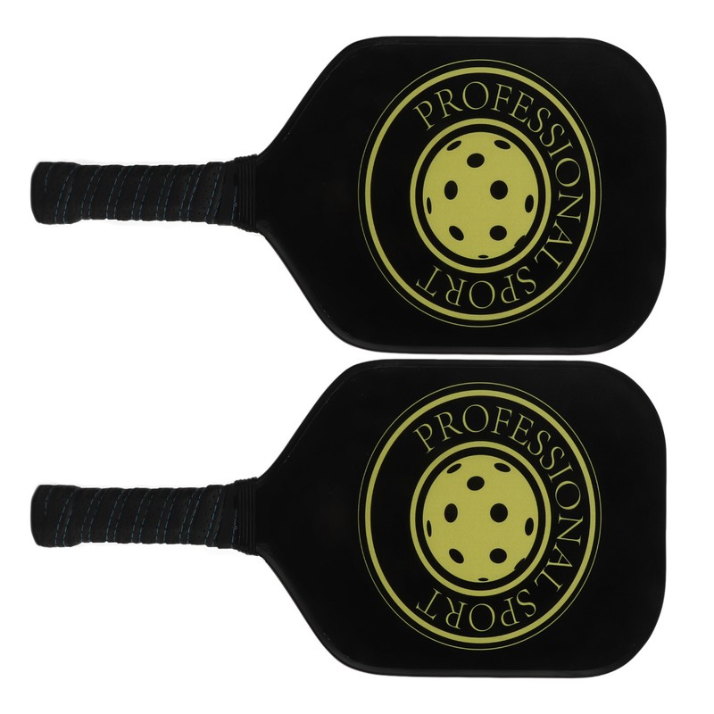 Pickleball Raquette Set 2 Rackets 4 Balls Lightweight Carbon Fiber