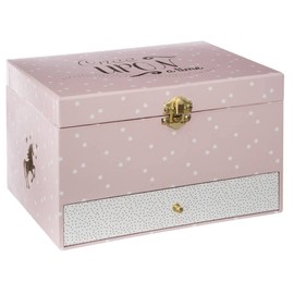 Music Box Unicorn Height 14 cm Pink Atmosphera Créateur d'intérieur