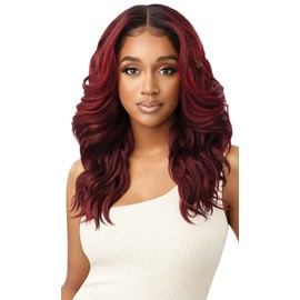 Outre Synthetic Melted Hairline HD Lace Front Wig - DIONE (Color:DRFF4/BUTTERED TOAST)