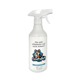 GoofyPet Pet Odor Eliminator Spray, Stain Remover Spray for Carpets, Floors, Furniture, Deodorizer for Dogs Cats Pets, Long-Lasting Natural Cotton Fresh Scent