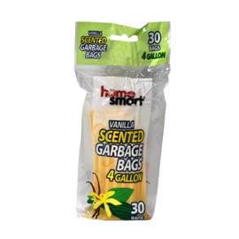 Home Smart Vanilla Scented 4 Gallon Garbage Bags