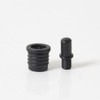 Flushbay 12pcs/6 Pairs Saran Net Fixed Bushing Speaker Small Peg