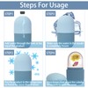 XHJRI Ice Face Roller Massager,Ice Cube Roller for Face, Eyes