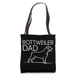 Rottweiler Dad Tote Bag