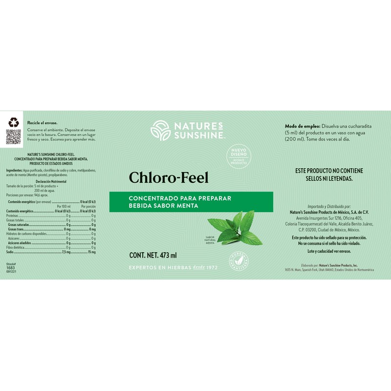 Nature’s Sunshine CHLORO-FEEL