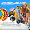 DQ-PP Polypropylene rope, 8 mm, 20 m, orange, load capacity