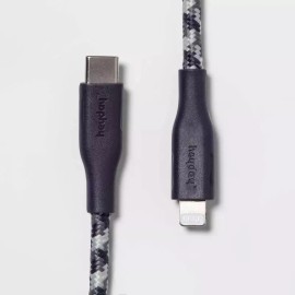 Heyday 10 ft.  Charging Cord to USB-C Braided High Charging Speed Cable DC 5V/3A
