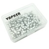 VAPKER 1/8 Inch Map Tacks Round Plastic Head Push Pins
