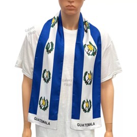 Unbranded Guatemala Scarf / Guatemala Flag Scarf / Guatemala Scarves