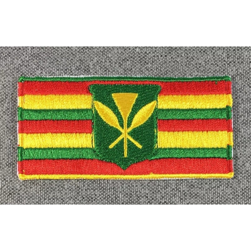 HAWAII ORIGINAL HAWAII STATE FLAG Patch 3.2in Iron On Patch