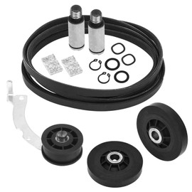 Upgraded Dryer Rebuild Kit, Include RB170002 Dryer Roller Kit & D516792 Dryer ldler Pulley & D511255P Dryer Cylinder Belt & RB170003 Dryer Drum Glide Kit for SQ 1992 & Newer SM