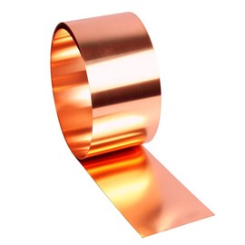 Copper Sheet Roll, Metal Foil Plate, Pure Copper Metal Sheet Foil, 0.2MM*40MM*1M