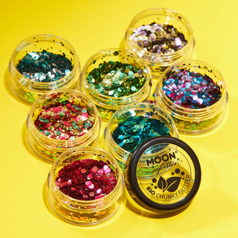 Moon Glitter Mystiker Biodegradable Eco Glitter - 100% Cosmetic Organic