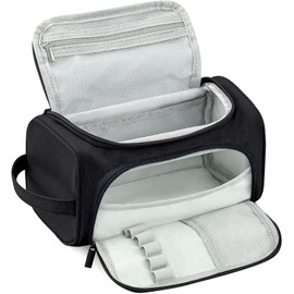 Bibykivn Large Capacity Pencil Case – Durable Stationery Organizer with Compartments for Boys & Girls, Classic Black, Ideal for School or Student Gifts