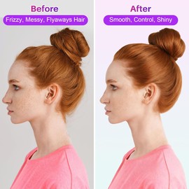 START MAKERS Set de Cera para Cabello en Barra con Cepillo para Peinar, Gomas Transparentes Pequeñas, 2 Herramientas para Peinar el Cabello con Lazos para Mujeres, Adolescentes, Niñas y Niños para Cabello Rebelde, Control, Alisado, Coletas y Moños