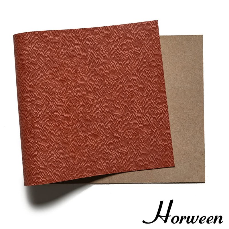 Horween Football Leather Panel, Red