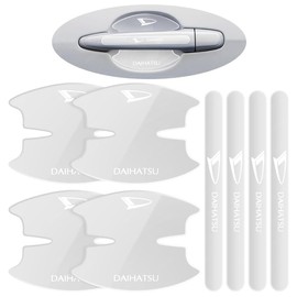 Door Handle Protector for All Daihatsu Series, Door Handle Cover, Door Guide, Paint Protection, Scratch Prevention, Protective Film, Accessories, Transparent Material, Exterior Seal Parts, Easy