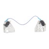 Whirlpool W11244490 OEM Microwave Door Interlock Switch Assembly, White
