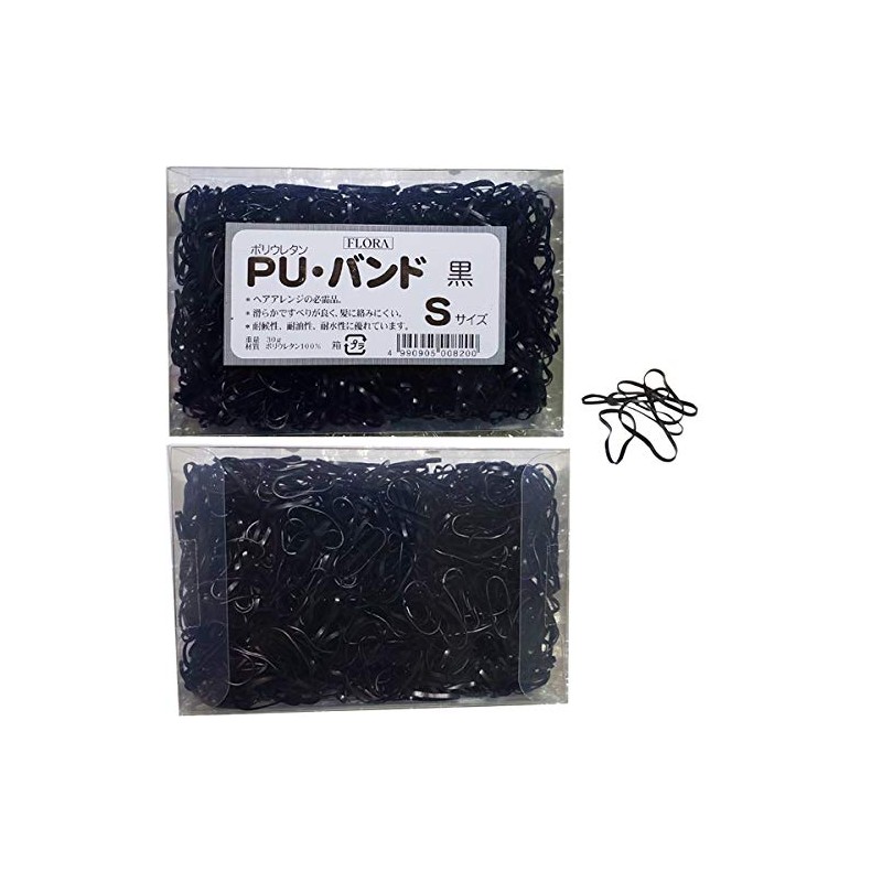 Flora PU Band 30g Black Small