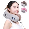 U-Kneading Neck Massager Massager Neck Massage Massage Pillow (Wireless) brown
