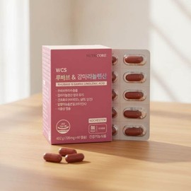 Nutricore & 60 capsules, 1 month supply, 4100020 Rhubarb & Gamma-linolenic acid / 뉴트리코어 & 60캡슐 1개월분 4100020 루바브&감마리놀렌산