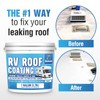 Waterproof Sealant Black Waterproof Coating 35oz Leak Repair Coating for