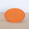 Bloem Ups-A-Daisy 10" Round Orange Resin Planter Pot Lift Insert