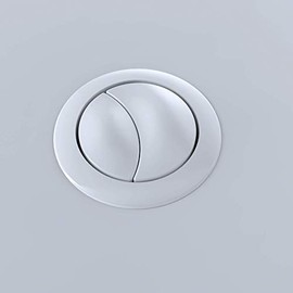 AQUIA 1PC PUSH BUTTON CST654 53MM - COTTON WHITE