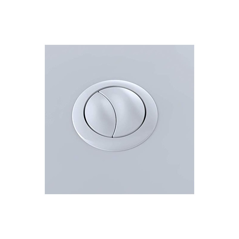 AQUIA 1PC PUSH BUTTON CST654 53MM - COTTON WHITE