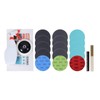 Glass Scratch Repair Removal Mesh Net Sanding Abrasive Pads Set