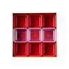若泉 Lacquerware Well, for 仕切 6.5 Equal Generals Tang (Mini) 9 Pcs