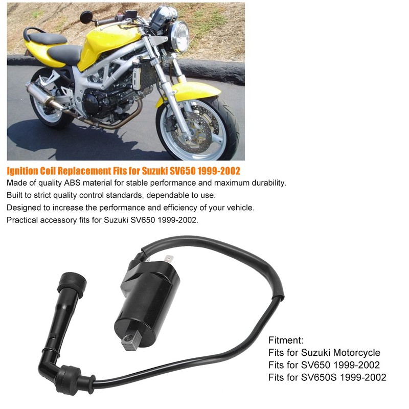 Car Auto Ignition Coil Replacement Fits for Suzuki SV650 1999-2002