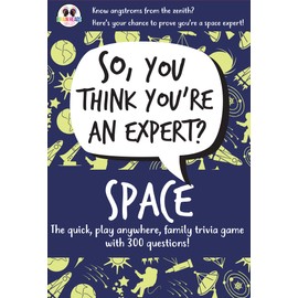 Funtime Gifts So You Think You're an Expert: Space, quiz game, children's trivia