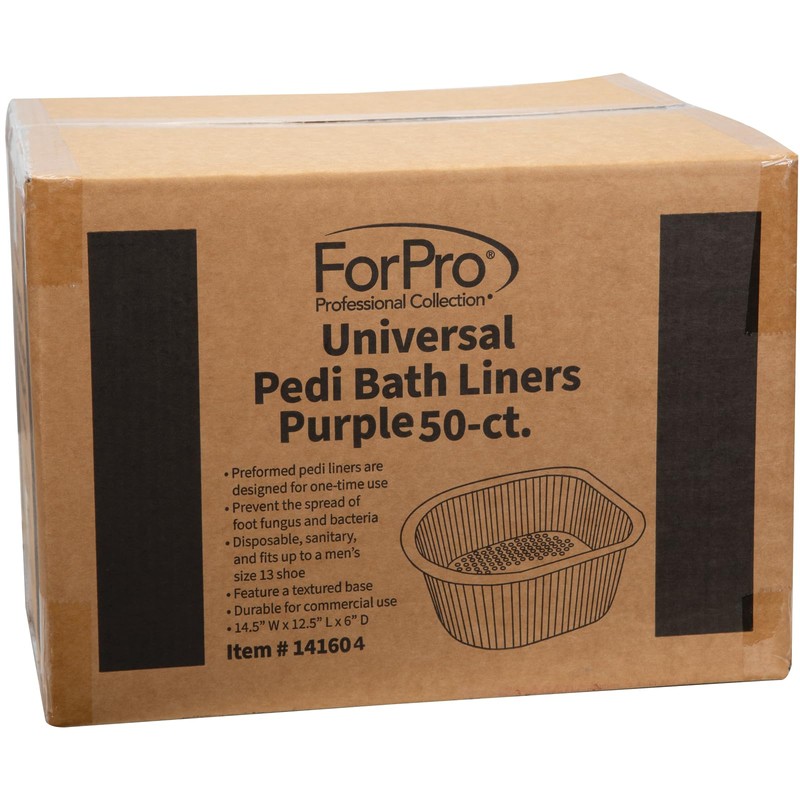 ForPro Universal Pedi Bath Liners - 50% THICKER - Fit
