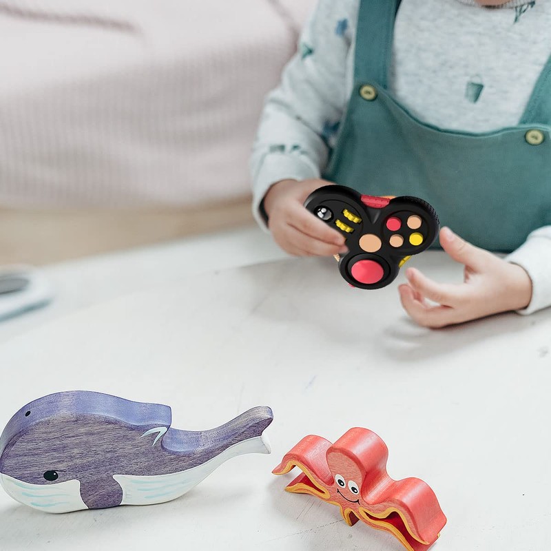 Lotsdonxia Fidget Pad - An 11-in-1 Toy for Alleviating Stress