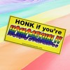 Gay Pride Novelty Bumper Stickers Honk if Your Homosexual