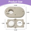 SP20286 3-Inch Vent Termination Kit - Fits for Rheem Beige